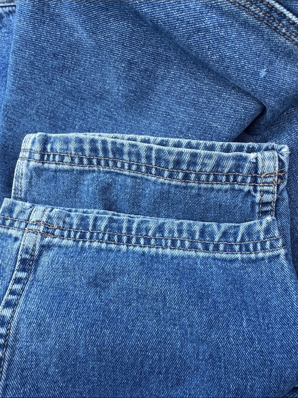 Vintage Men’s Unionbay Overalls Jeans Cargo Size 30 Inseam 32 - Picture 11 of 13